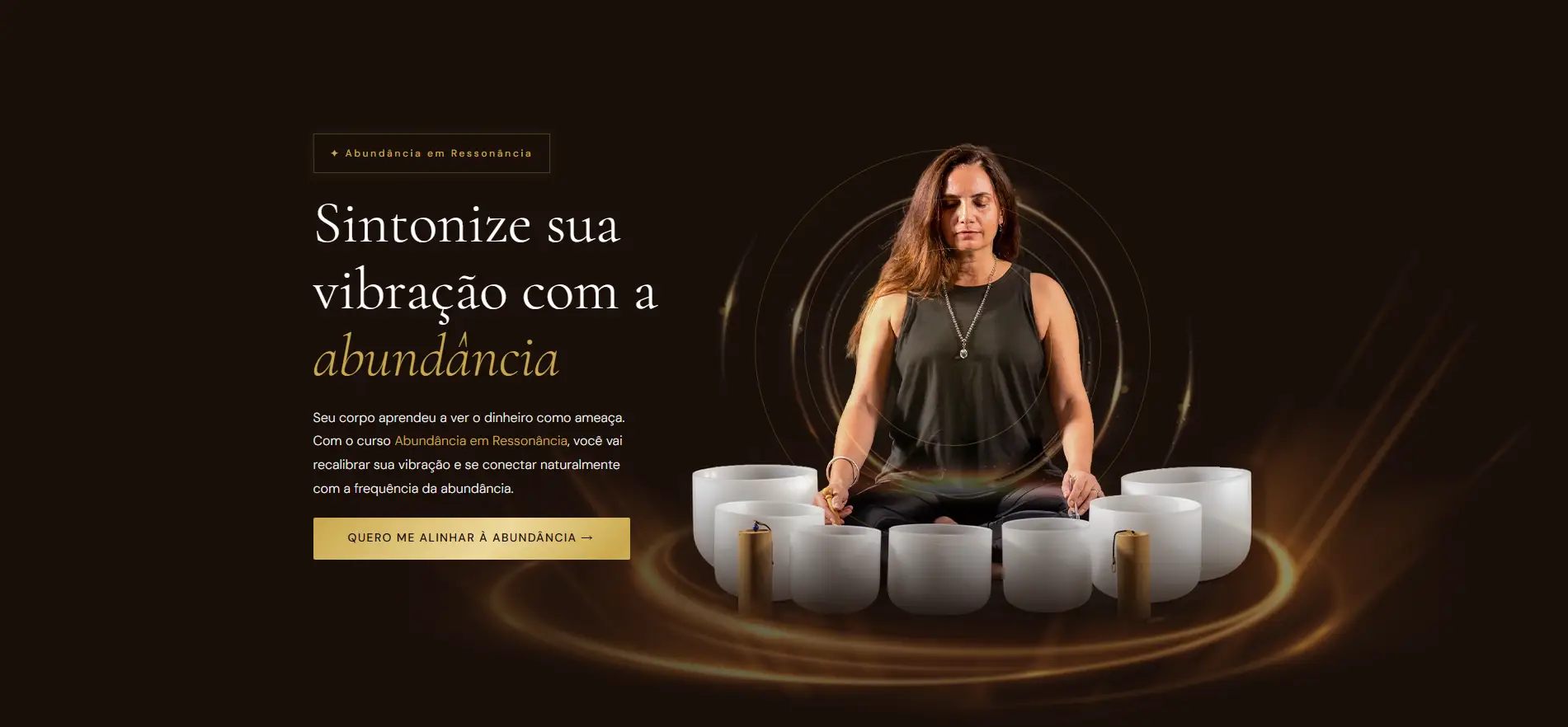Prévia da landing page Suzana Maia
