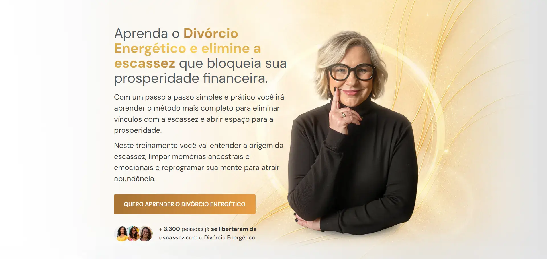 Prévia da landing page Maria Cerezer